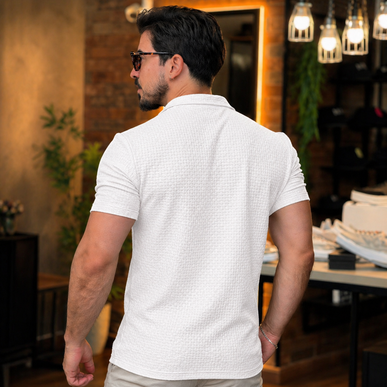 Camisa Polo Elegant Masculina - foto 4
